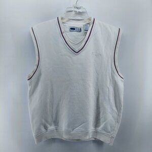 fila men pullover vest size medium golf